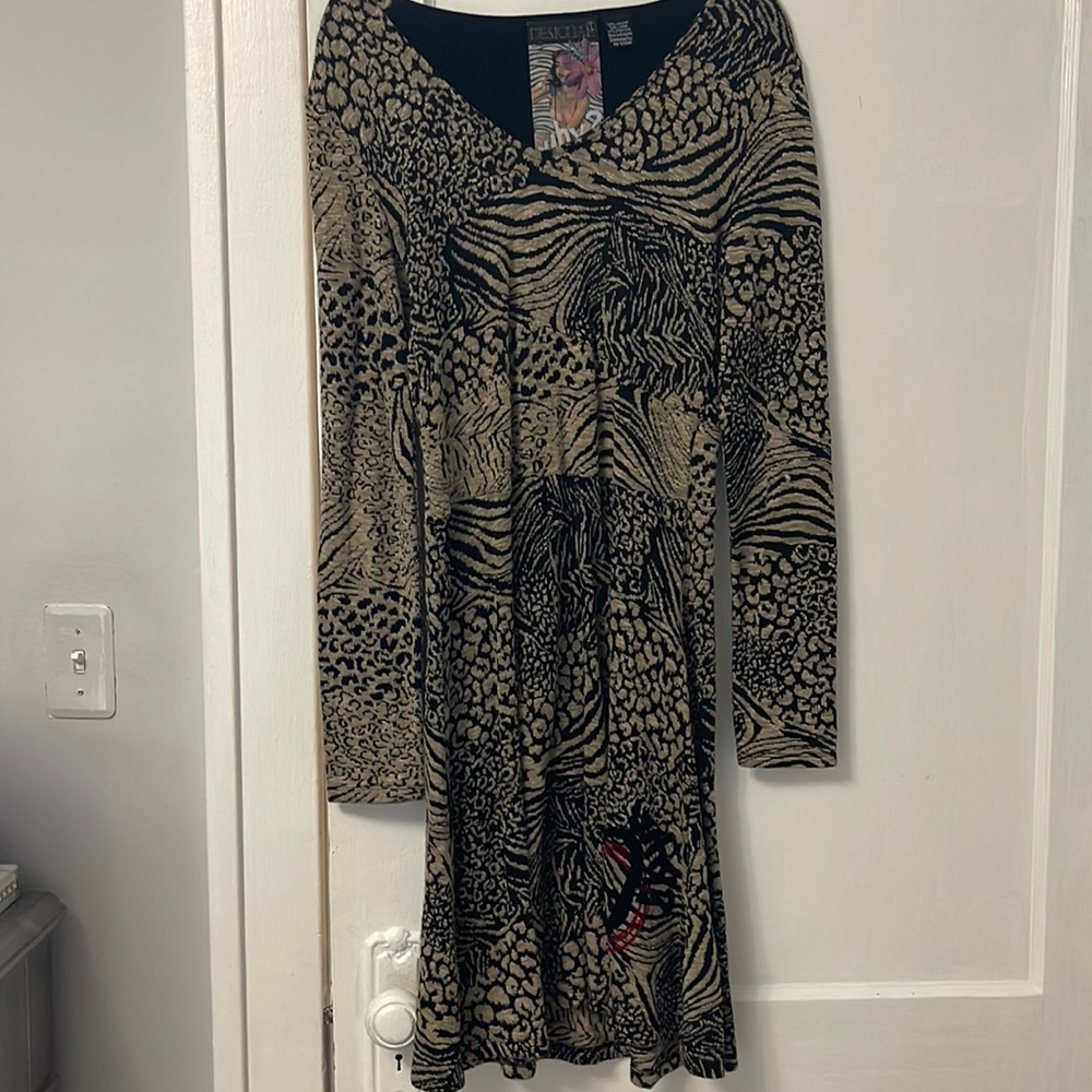 Desigual long sleeve dress